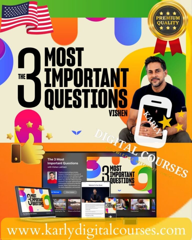 The 3 Most Important Questions Vishen Lakhiani Mindvalley (In English)