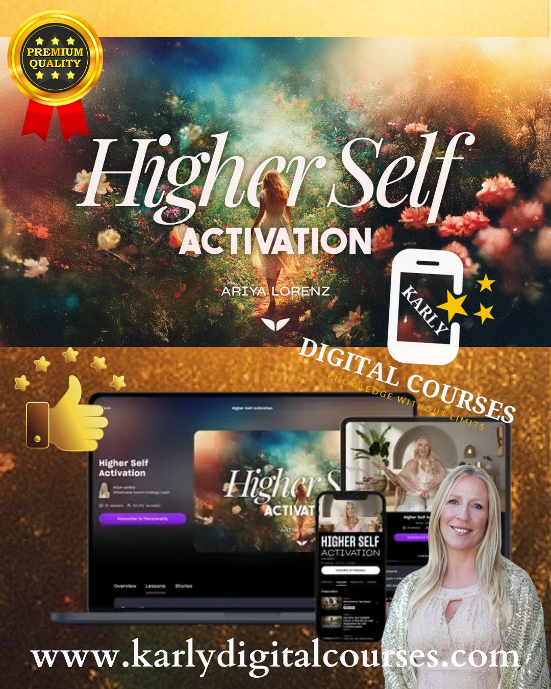 Higher Self Activation Ariya Lorenz - Mindvalley In English