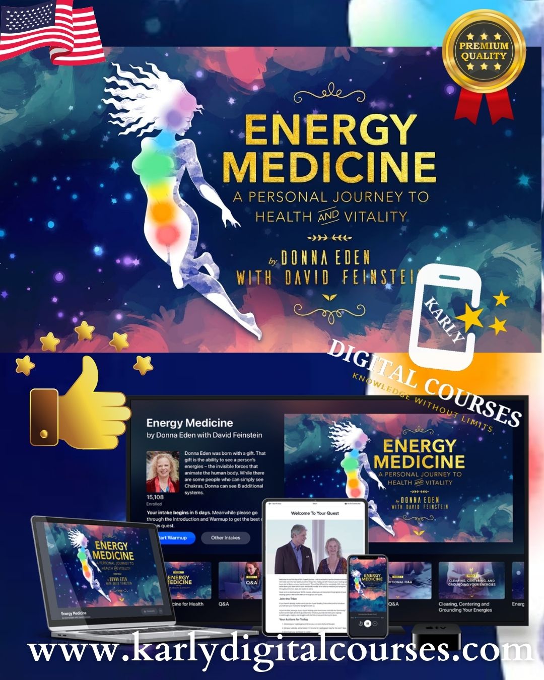 Course Energy Medicine Donna Eden In English Mindvalley